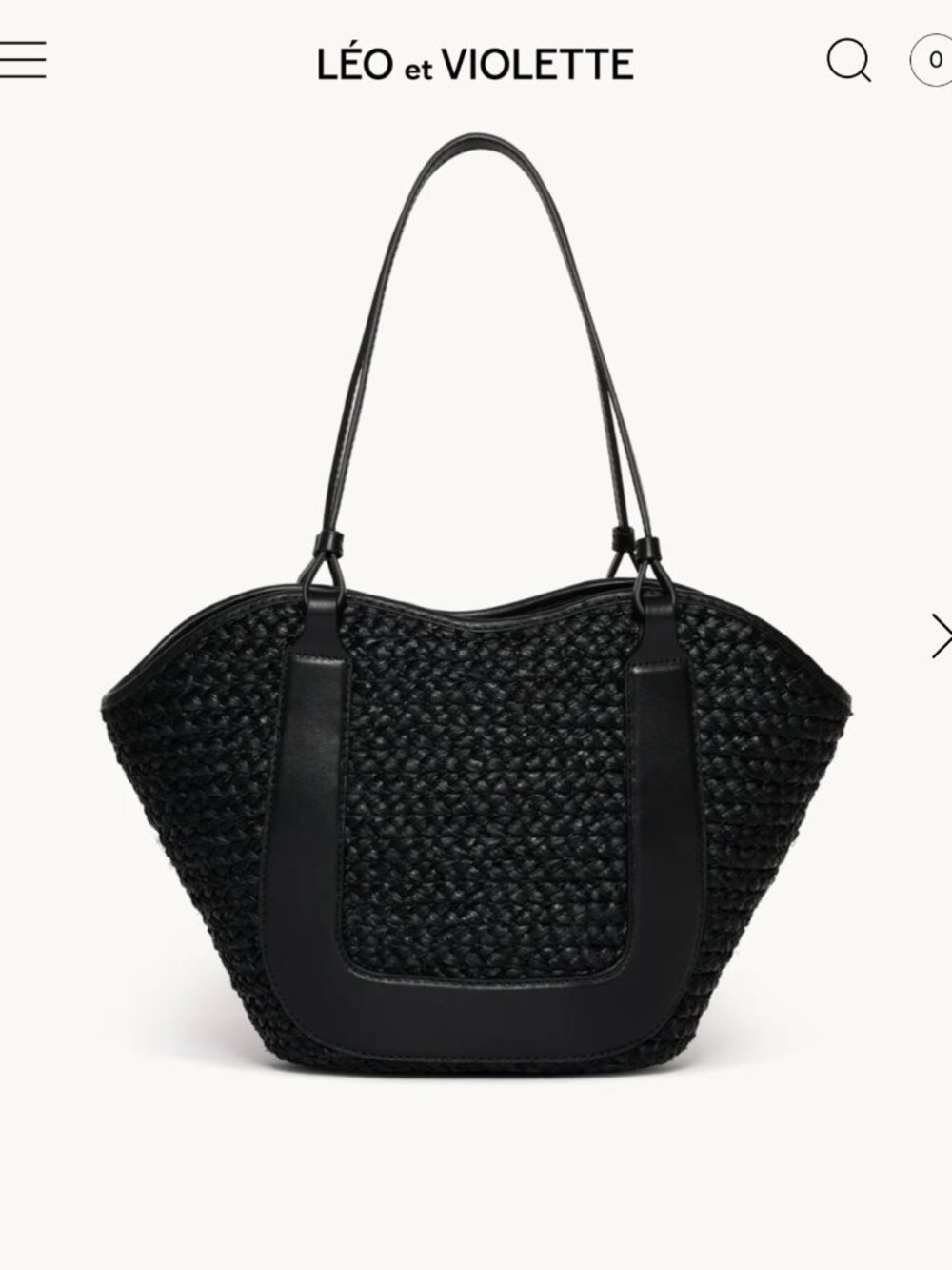 LEO et VIOLETTE Le Mini Gina Tote